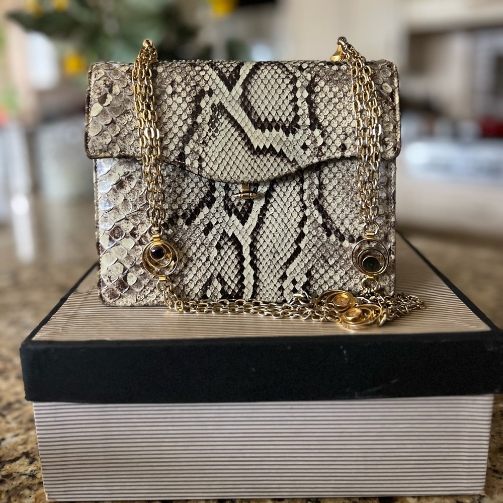 Manon Vintage Snakeskin (Python) Purse